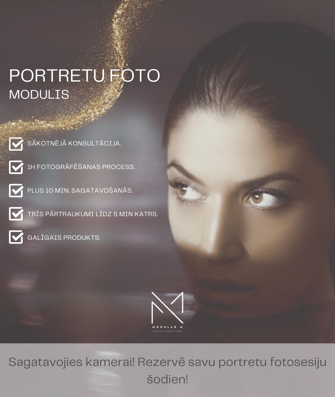 Portretu fotografēšanas modulis